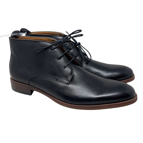 Steve Madden Other - Steve Madden Favien Chukka Boot Mens Size 12 Black Leather MRSP $140